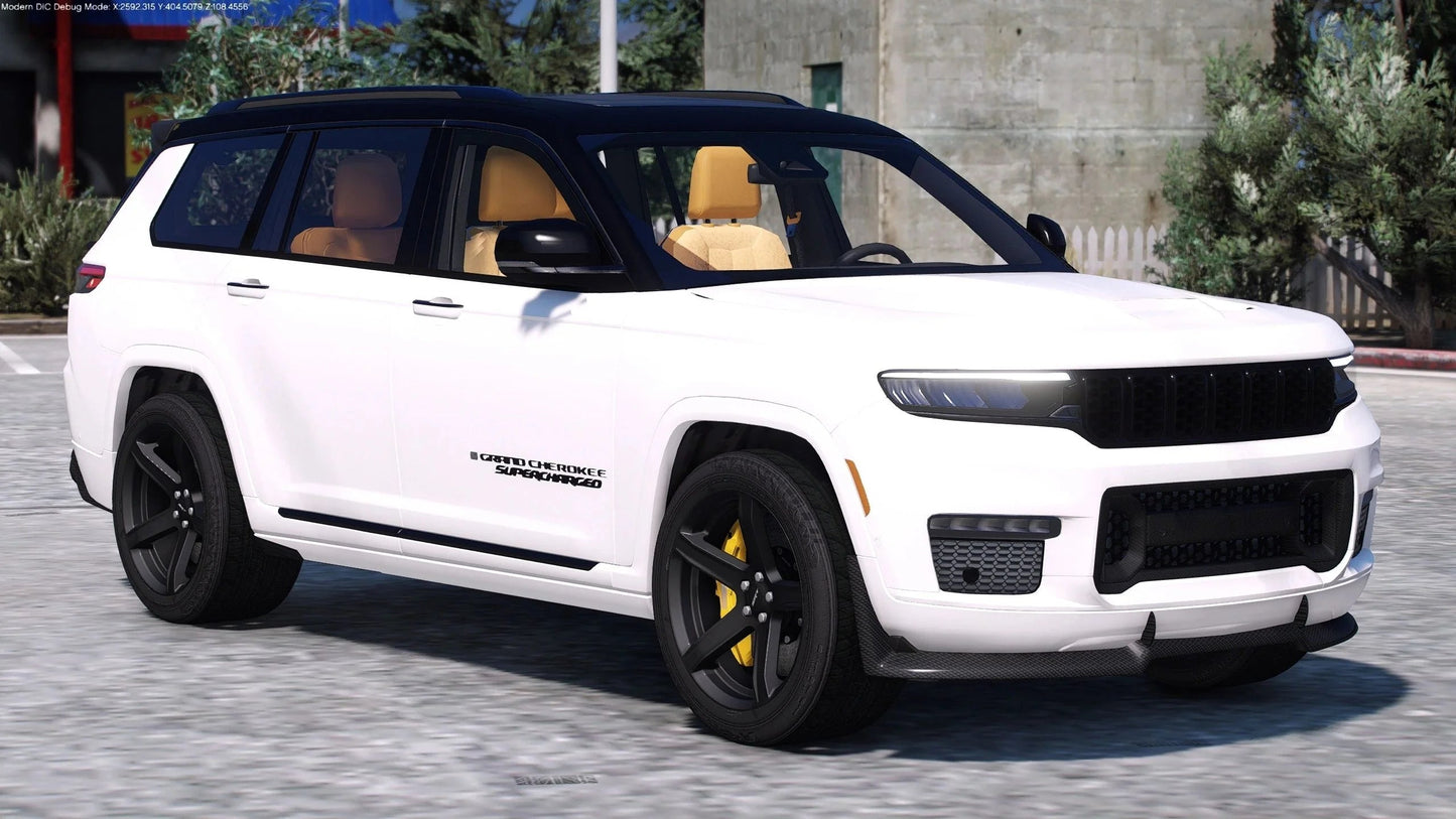2022 Jeep Grand Cherokee L Trackhawk on 5 Spokes | Nukem Customs
