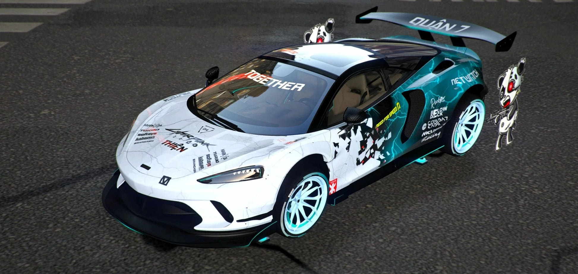 2020 Mclaren GT [Dinamic RGB Lights] | Kick Store