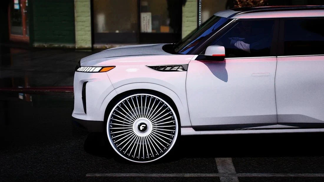 2025 Infiniti QX80 On 30" Forgiatos With Animated Sunroof (Bulletproof) | PNUT CUSTOMS