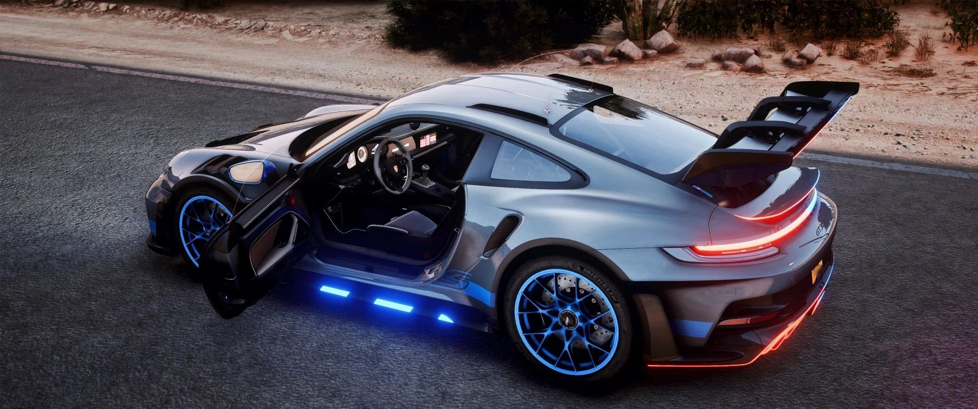 2023 Porsche 911 GT3 RS Police Modern Lights | Versus