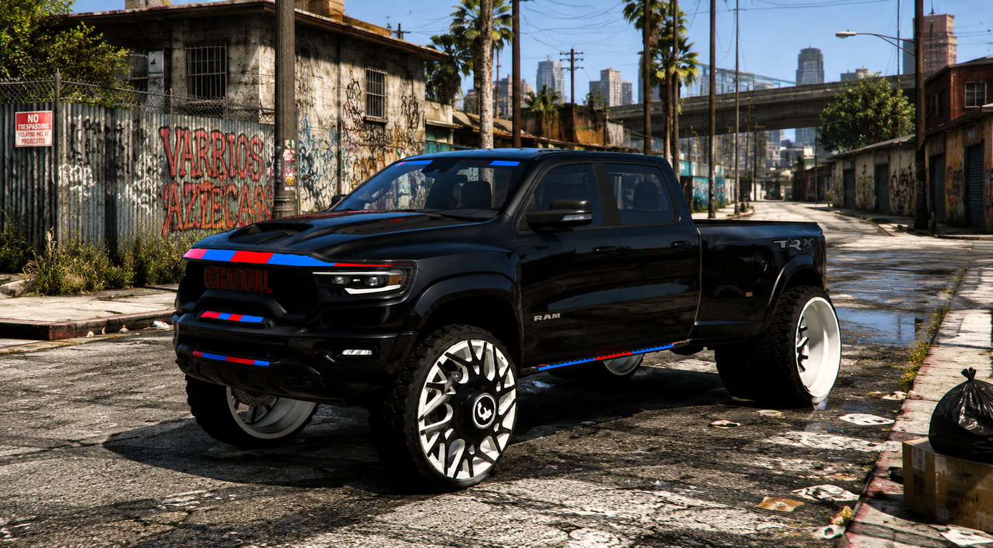 2022 Ram TRX Dually SRT Ghoul on Twisted Forgis Unmarked PD