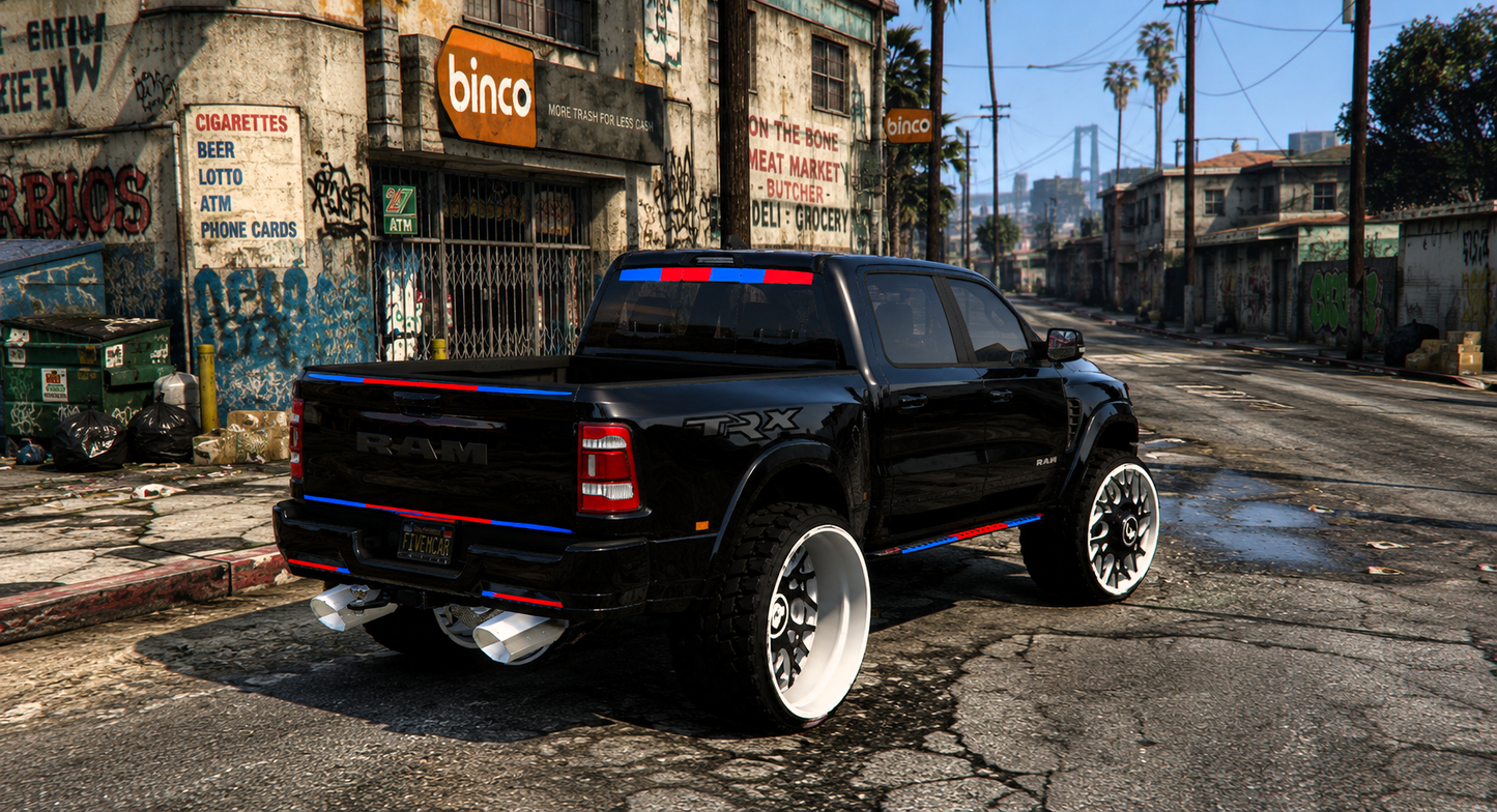 2022 Ram TRX Dually SRT Ghoul on Twisted Forgis Unmarked PD