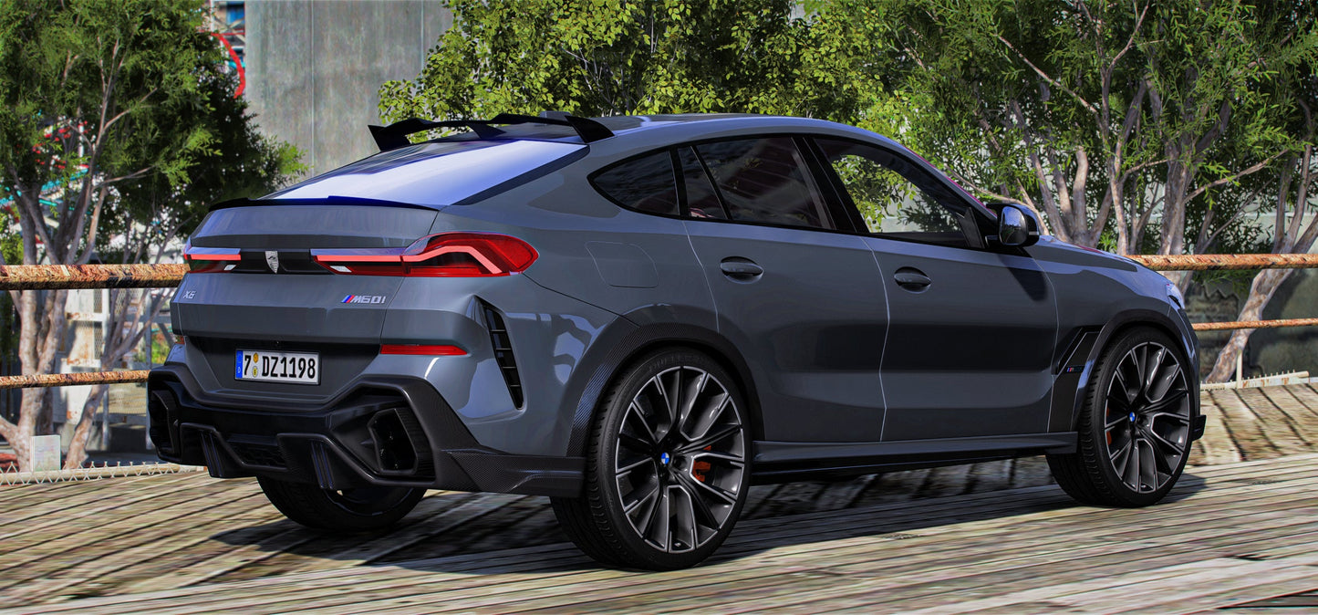 2025 BMW X6 M60I With Larte Design Kit | LBCW