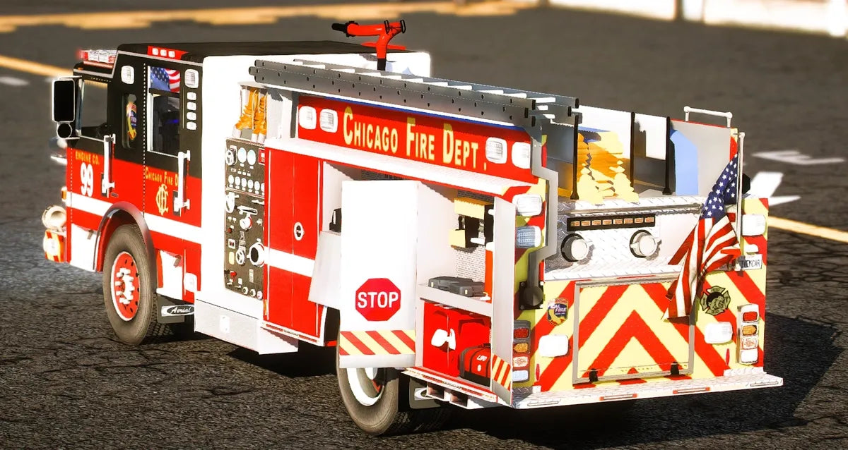 (Unbranded) Chicago Fire Dept. | Exo33