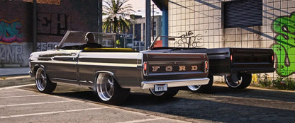 Ford F100 Vert 1970 | Gonzo