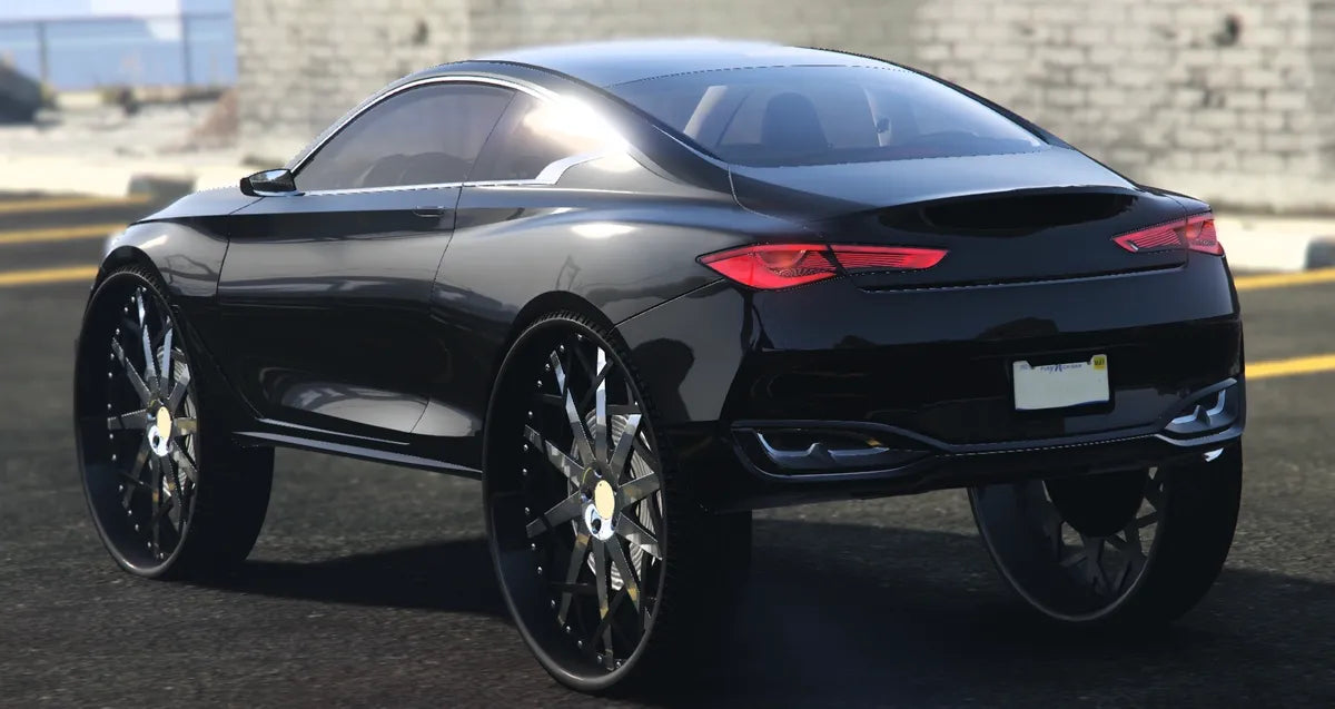(Unbranded) Infiniti Q60 BKS Donk With Butterfly Doors | SA Customs