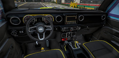 Jeep Kaido Armor [55+ Tuning Parts] [Dinamic Lights] | Port Baek