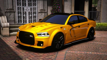 Custom 2014 Dodge Charger 426 Ghoul Hellephant Replica 6 Seater Slider | 4K Customs