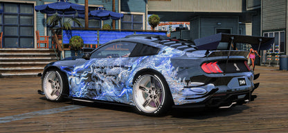 Ford Mustang Thunder Dragon [Dinamic Lights] | 3D Customs