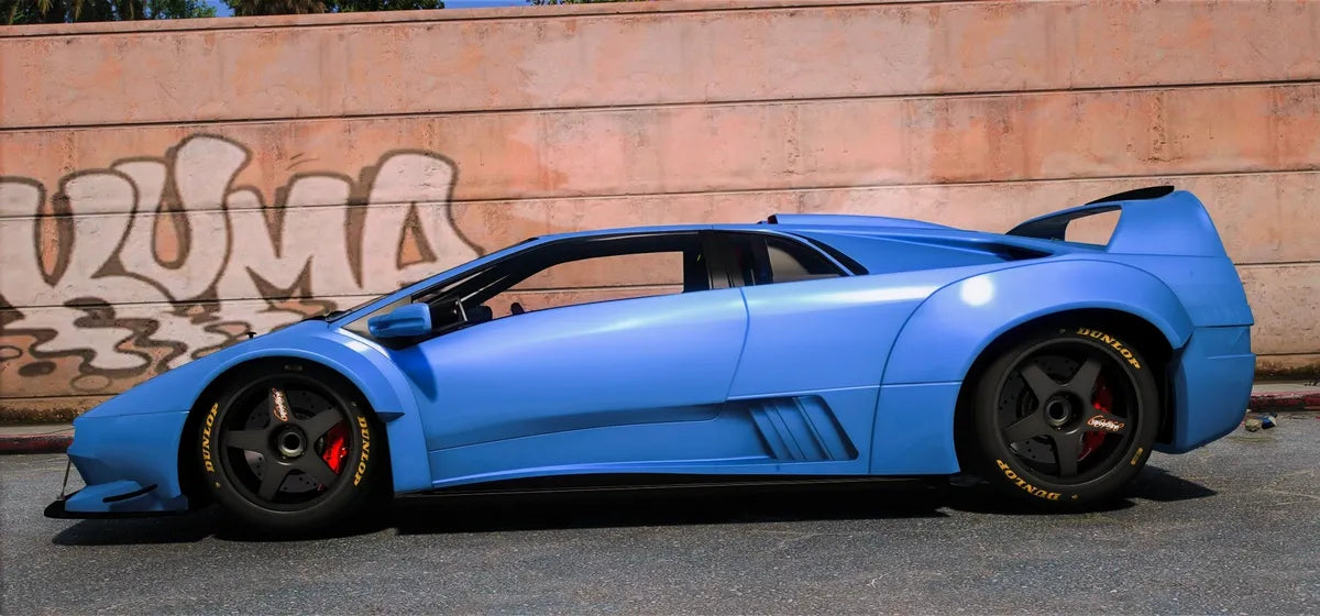 Lamborghini Diablo GTR [120+ Tunings Part + 5 Liveries] | Hashiriya