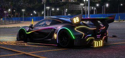 Mclaren P1 Liberty Walk Wings [Dinamic RGB Lights] | Gamer's Cafe