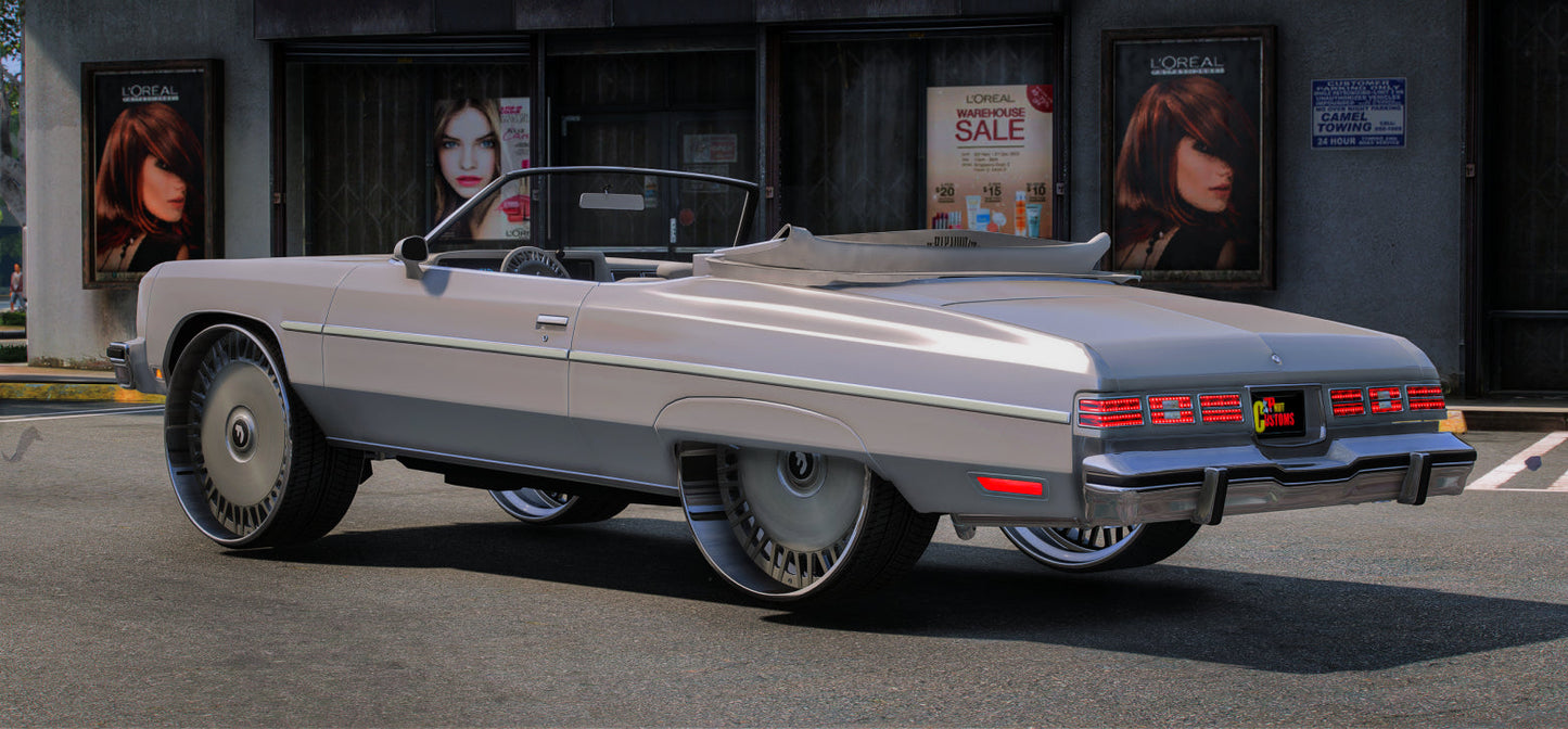 1975 Drop Chevrolet Caprice On Forgiatos | PNUT Customs