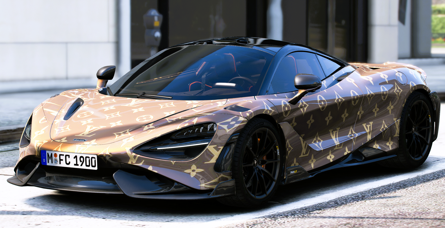 2021 Mclaren 765LT Louis Vuitton Edition [Animated Spoiler] | N1 Customs