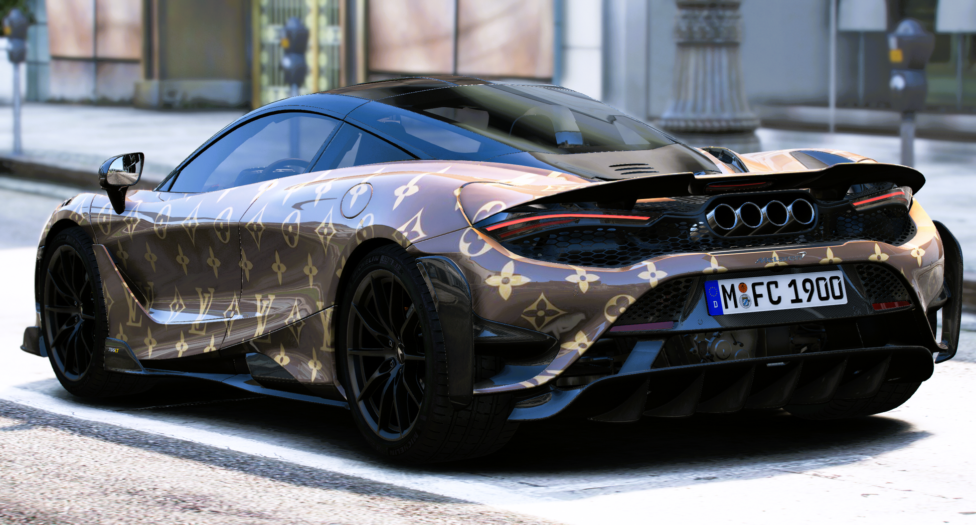 2021 Mclaren 765LT Louis Vuitton Edition [Animated Spoiler] | N1 Customs