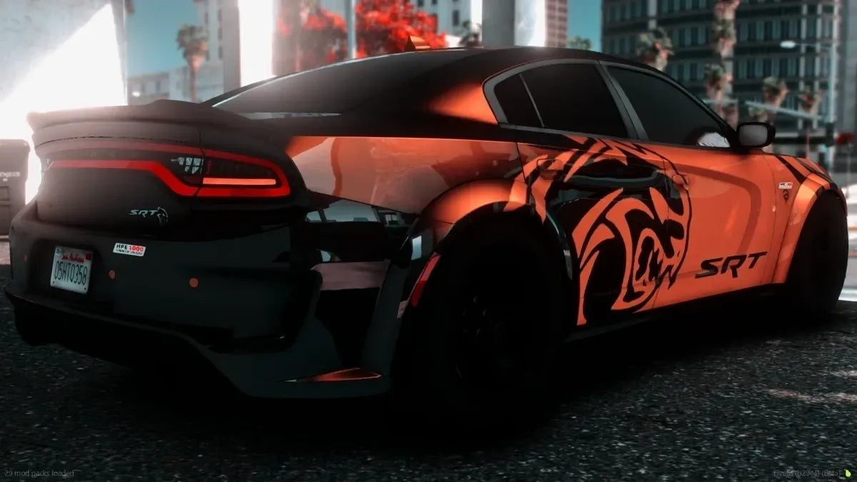 2023 Dodge Charger Hellcat Redeye Super Stock 1000HP Hennessey Performance Edition (Animated Sunroof) Armored  | 4K Customs