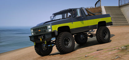 1986 Chevy Square Lifted Offroad Beast | Exotic Customs