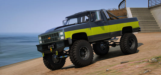 1986 Chevy Square Lifted Offroad Beast | Exotic Customs