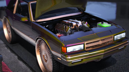 1987 Chevrolet Monte Carlo on DUB Floaters