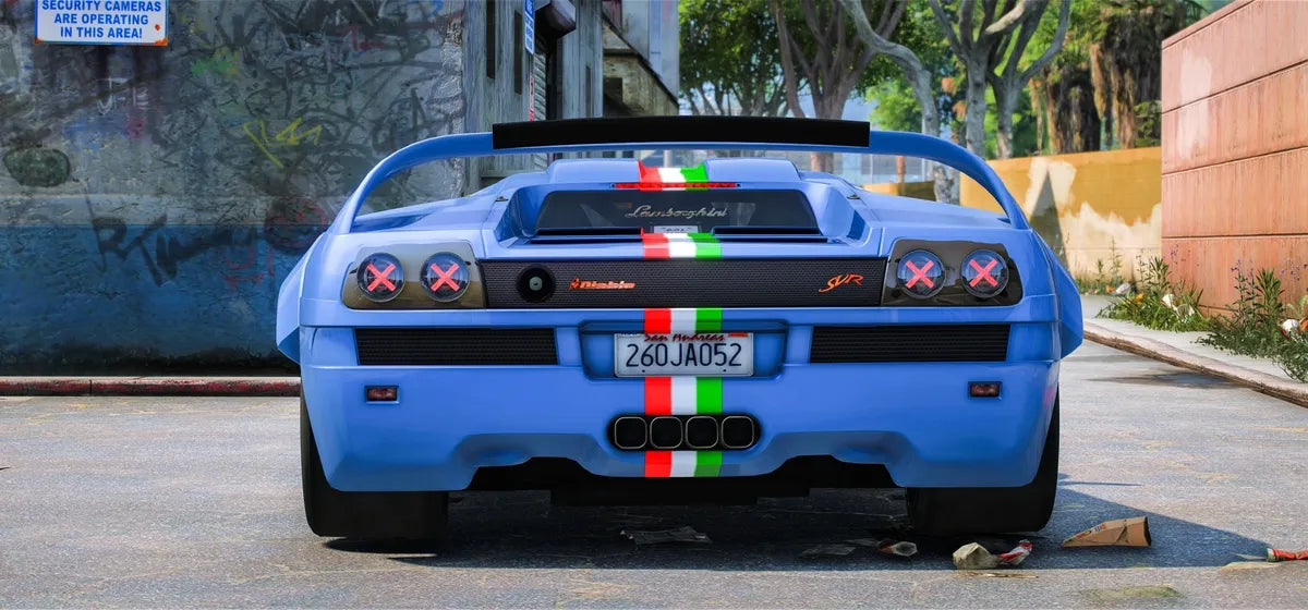 Lamborghini Diablo GTR [120+ Tunings Part + 5 Liveries] | Hashiriya