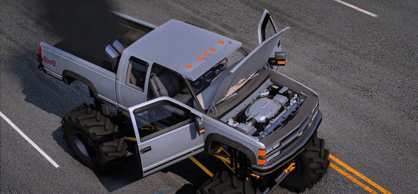 1997 Chevy k2500 MUD Truck | Exotic Customs
