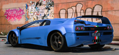Lamborghini Diablo GTR [120+ Tunings Part + 5 Liveries] | Hashiriya