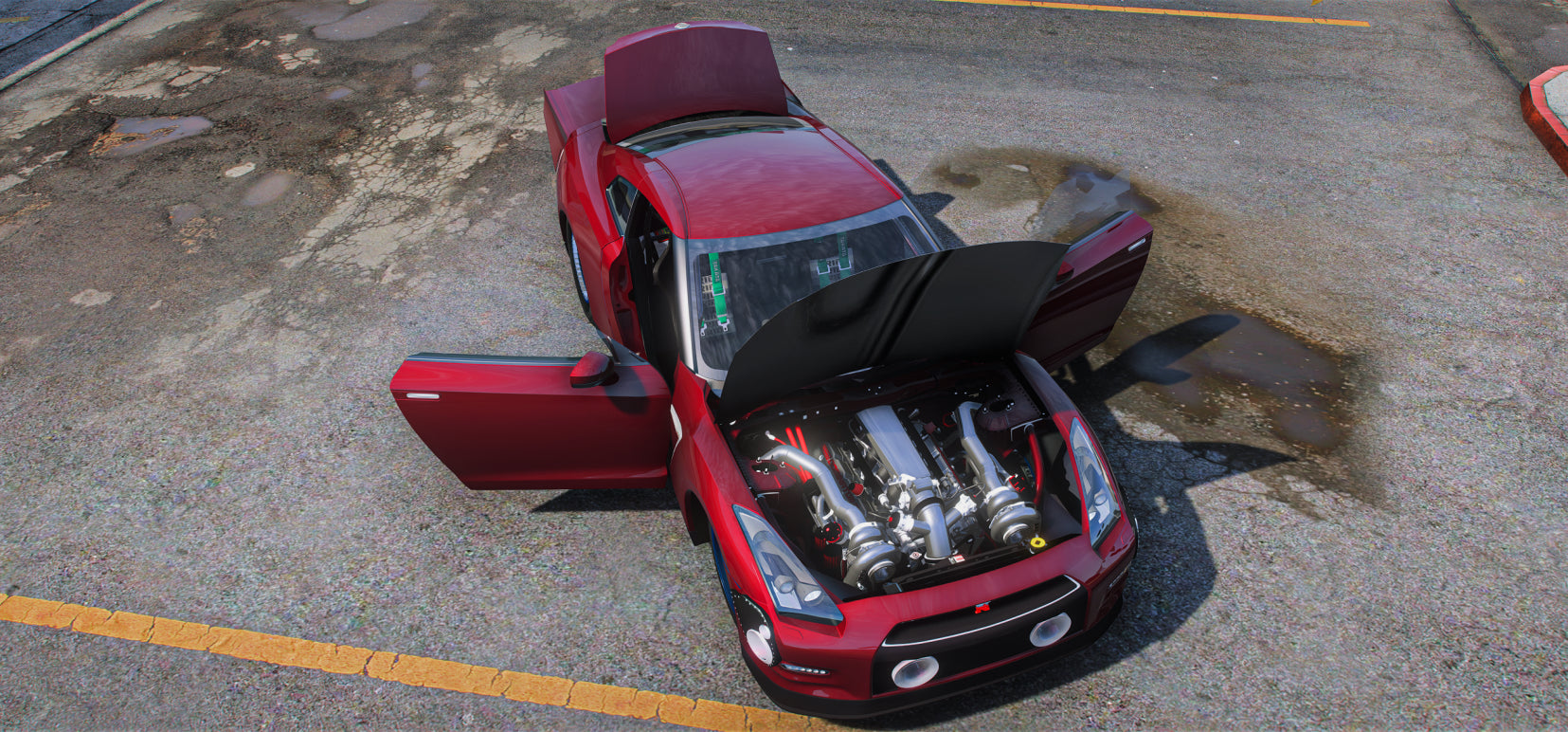 Nissan GTR Drag