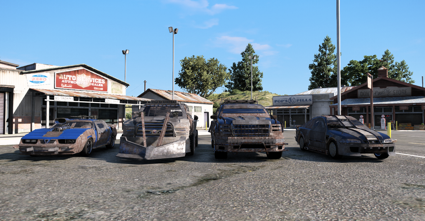 Apocalypse Pack (4 Vehicles)