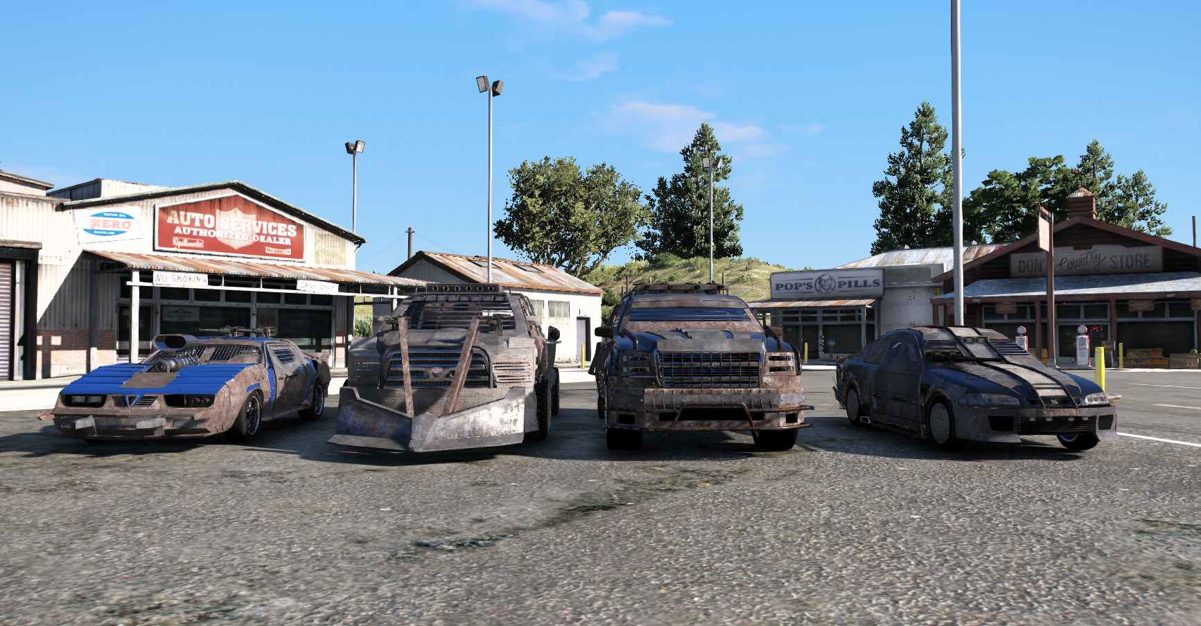 Apocalypse Pack (4 Vehicles)