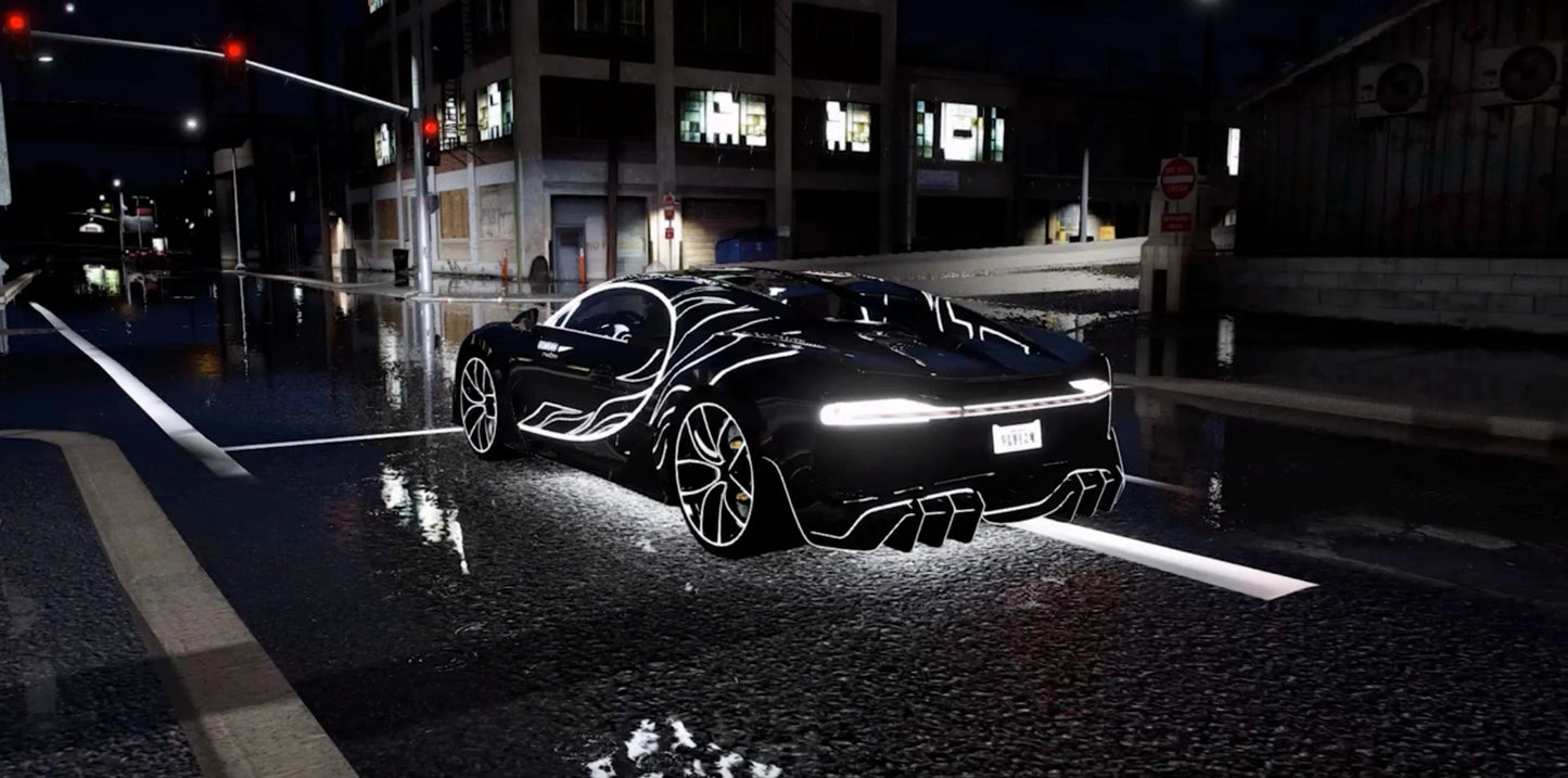 Bugatti Chiron - GOBEAN x CHLOE.E Business Class