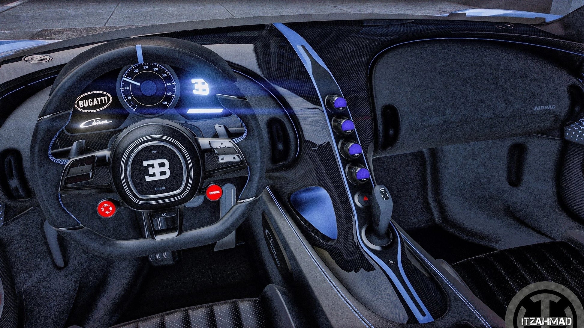 Bugatti Chiron Mansory Beast | Itzahmad_2002