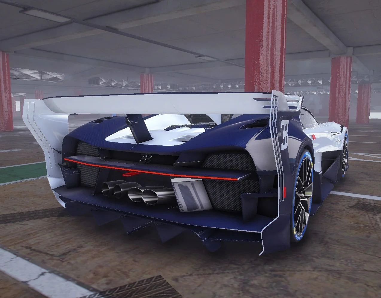 Bugatti Chiron Vision Gran Turismoï½œXperia