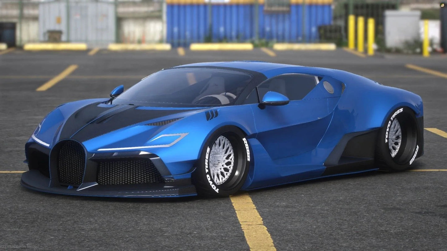 Bugatti Divo Rain Prisk Concept | Tora