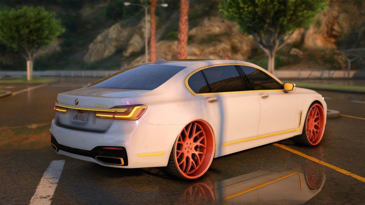 BMW 745 Dopeboi Glo Rims | GF Garage
