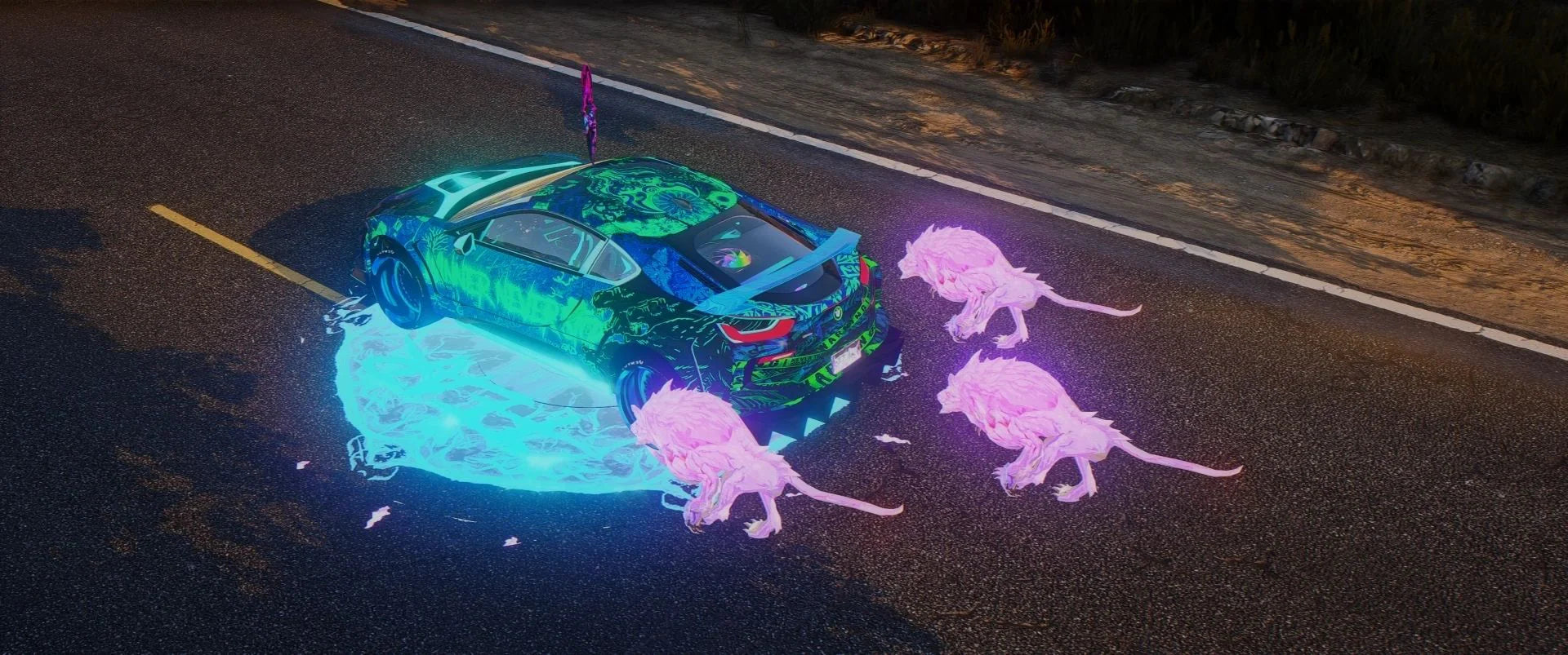 BMW I8 Fear [Dinamic Lights] | Kick Store
