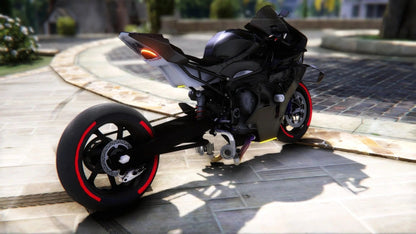 BMW M1000RR Stretched Twin Turbo with Custom Exhausts | JC Customs
