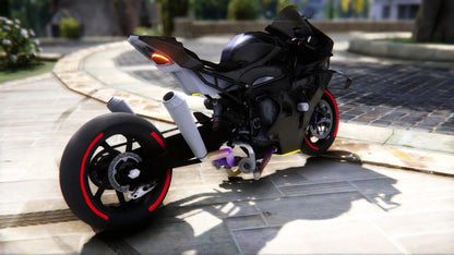 BMW M1000RR Stretched Twin Turbo with Custom Exhausts | JC Customs