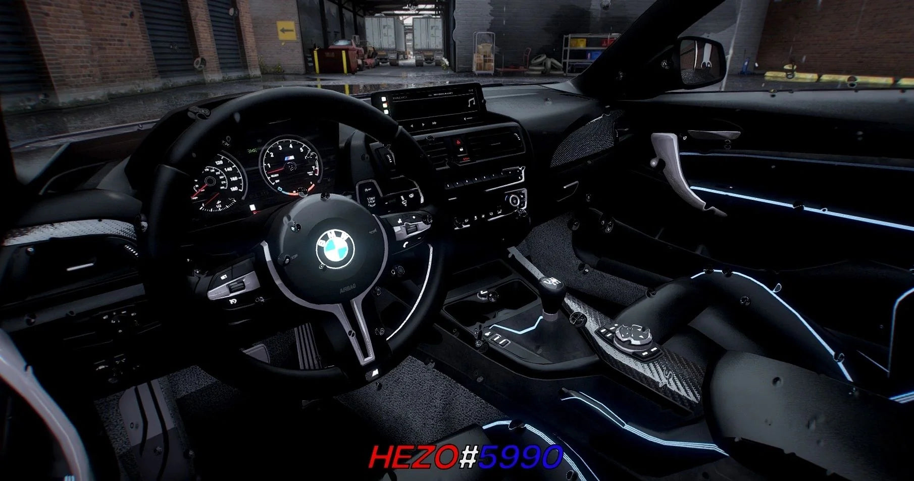 BMW M2 Abflug