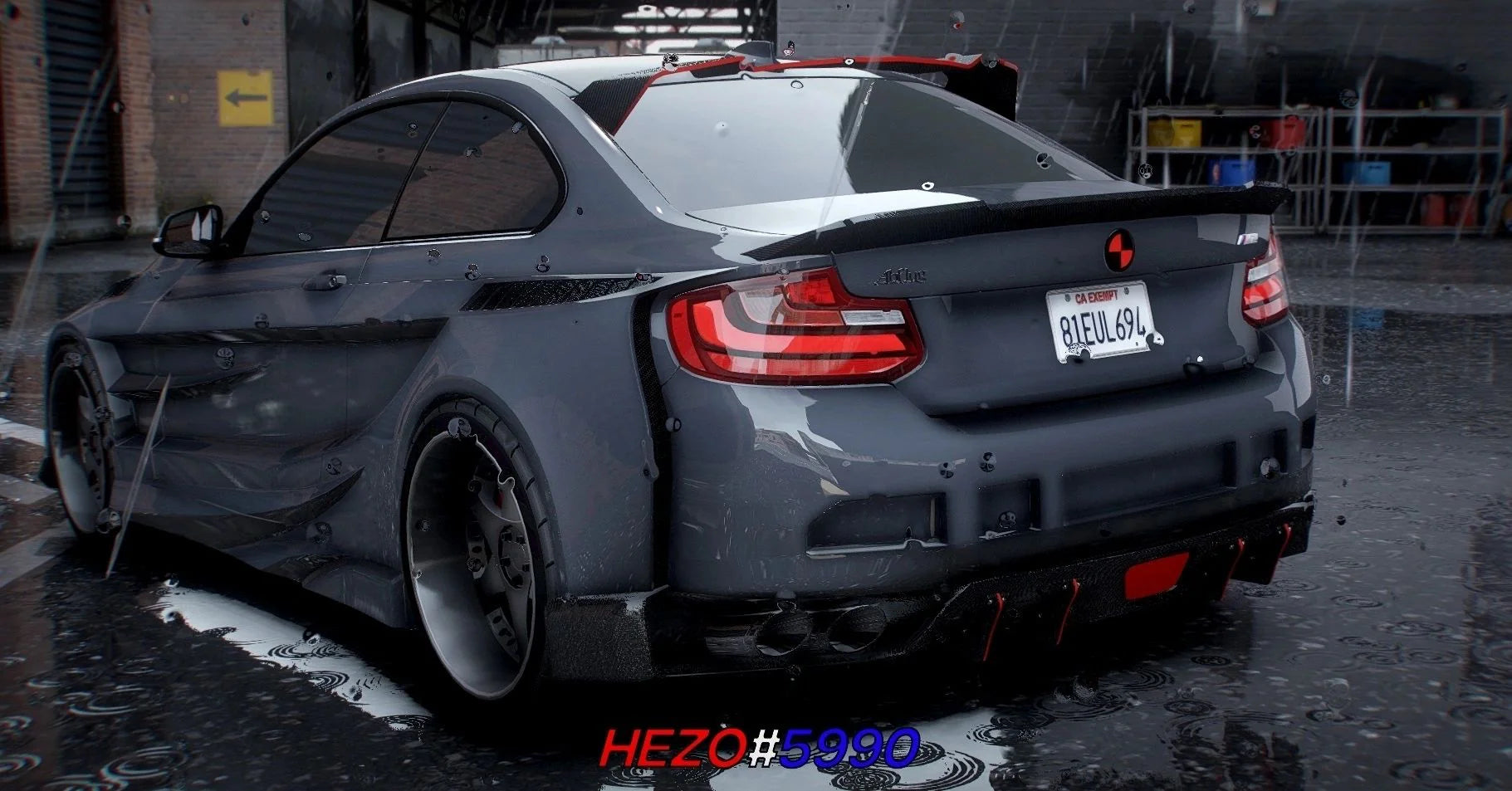 BMW M2 Abflug