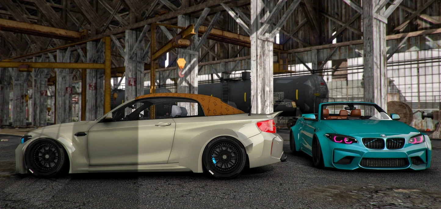 BMW M2 Cabrio Widebody [Animated Roof] | RY Customs