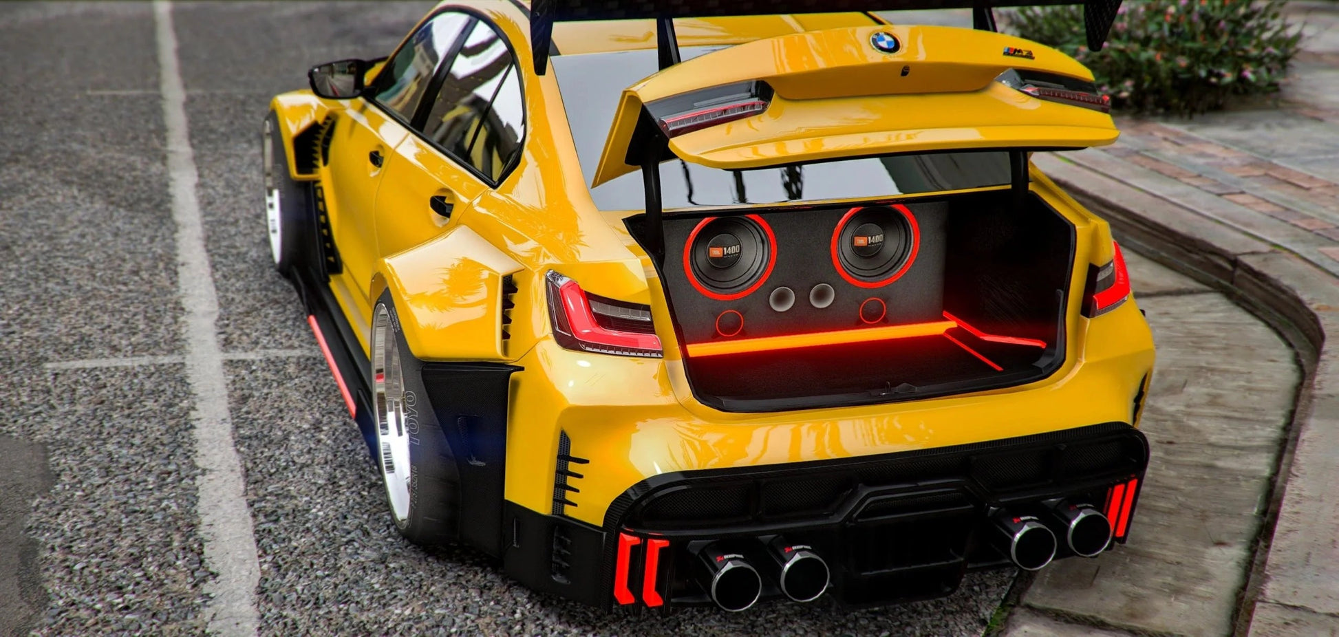 BMW M3 BXANE Widebody Custom (Star Roof + Speaker) | Shelby Cars