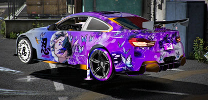 BMW M4 Shinobu Kocho Edition [Dinamic RGB Lights] | Kick Store