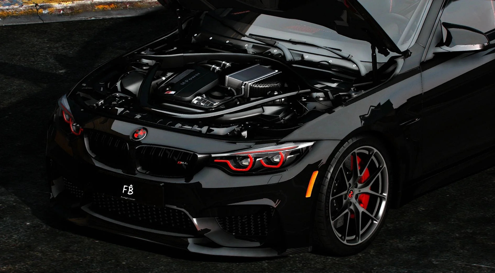 BMW M4CS 2017 Red Badge Edition