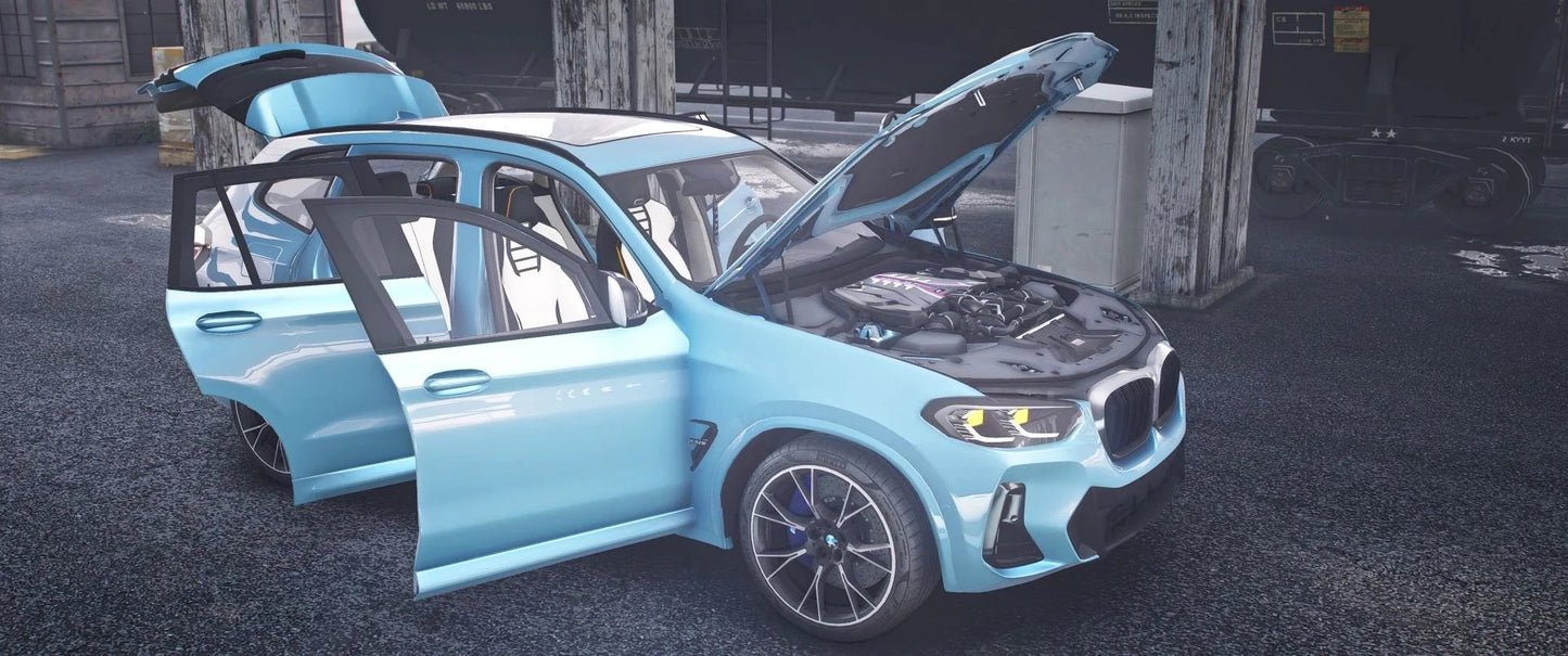 BMW X3M 2023 (Animated Sunroof) | GZ Customs