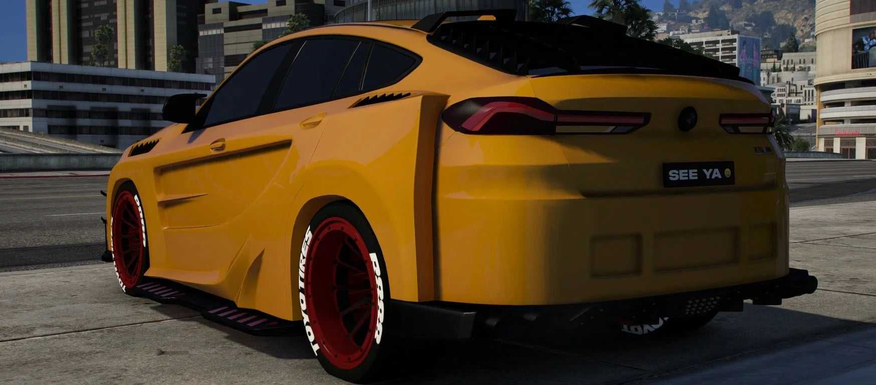 BMW X6M Abflug Sharknose | Lemon x GDC