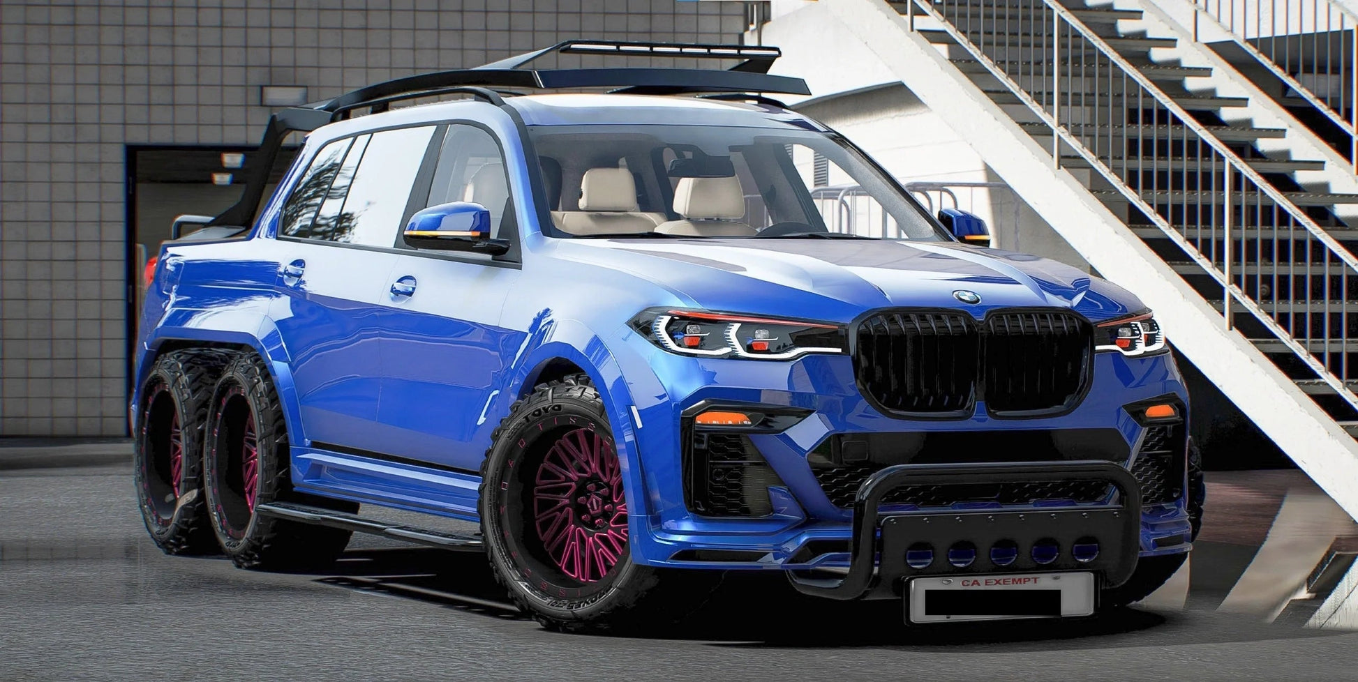 BMW X7 6x6 Customs | ASH x ABULOAY