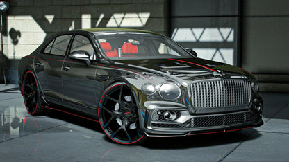 Bentley Flying Spur Mansory on 26" Rims | Flexx Gordon