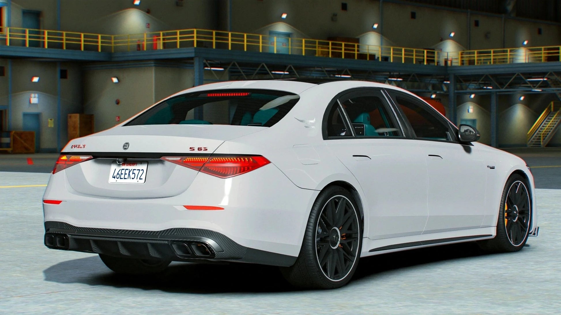 Brabus W223 Concept 2023 | OWL Frost
