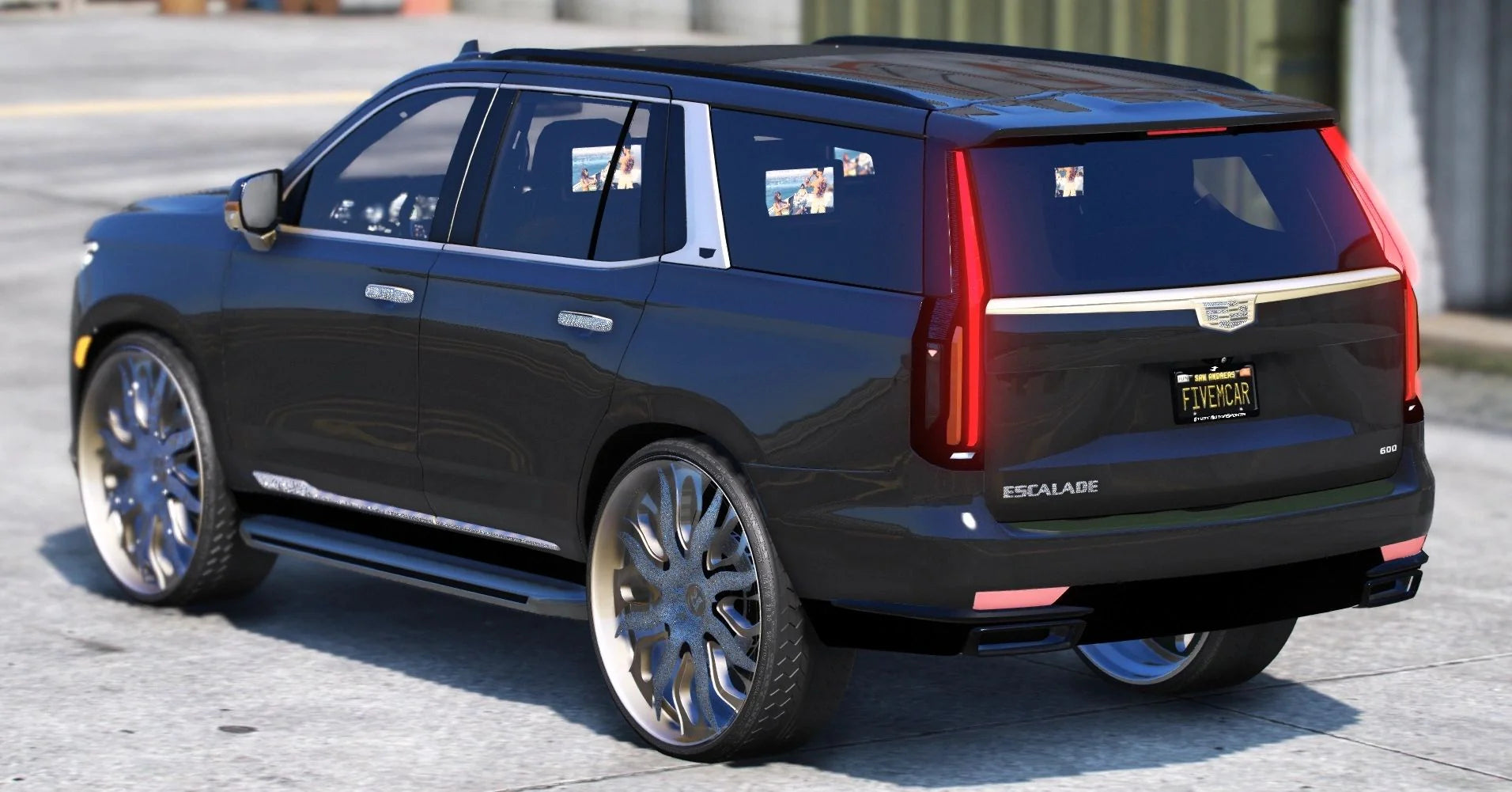 Cadillac Escalade on VVS Ruccis Armored  (6 Seater) Slider | Flexx Gordon
