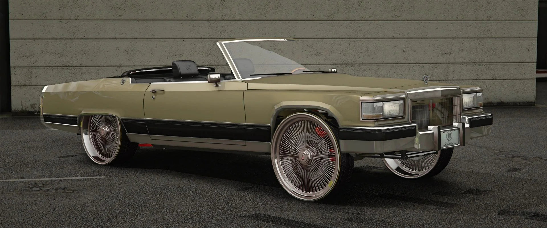 Cadillac Tylac Donk [Auto Roof] | ExCust