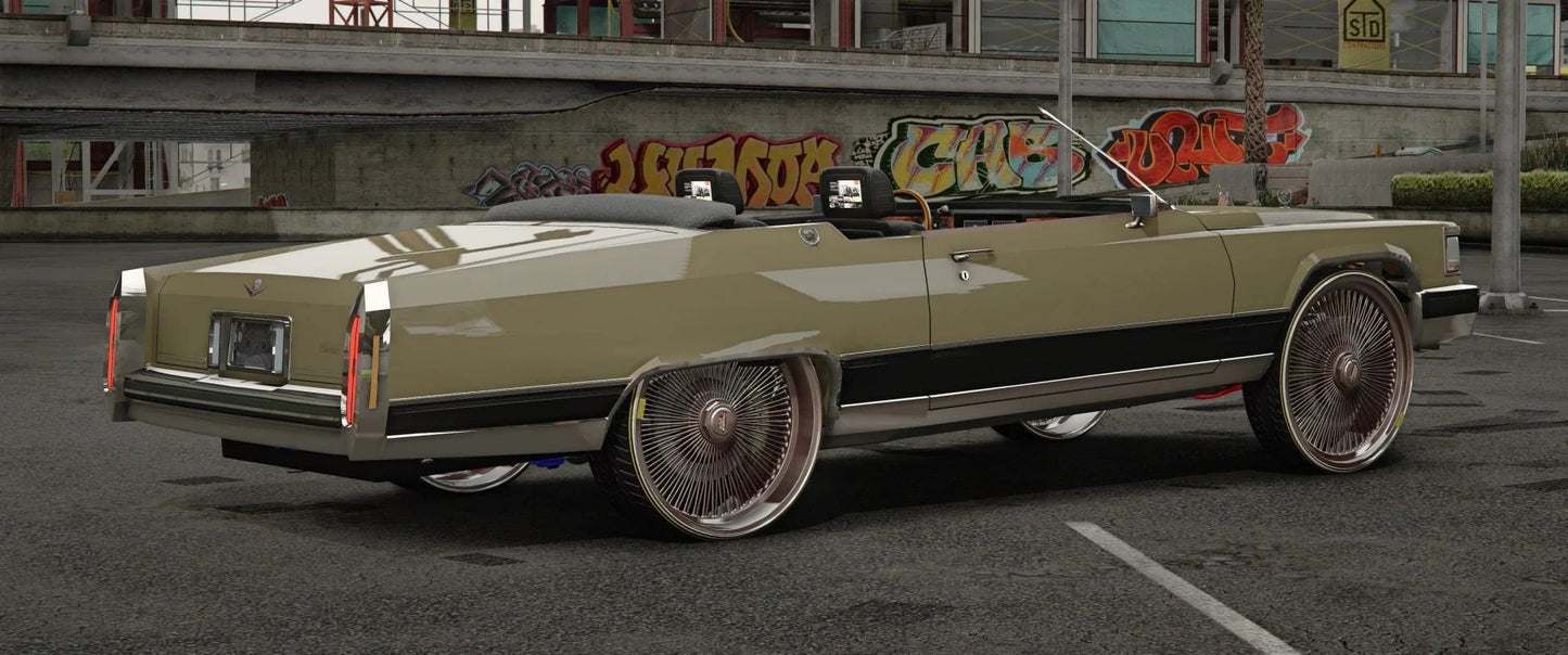 Cadillac Tylac Donk [Auto Roof] | ExCust